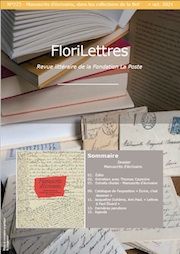 Florilettres, n° 223 : 