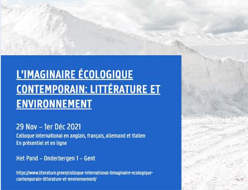 L’imaginaire écologique contemporain : littérature & environnement