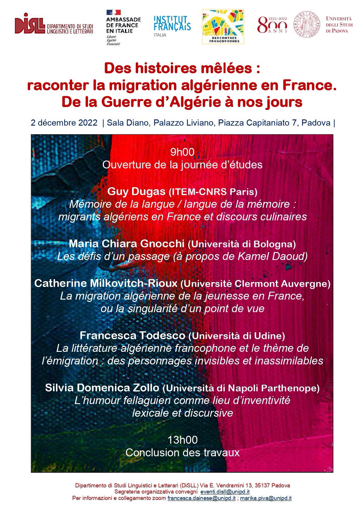 Des histoires mêlées : raconter la migration algérienne en France de la guerre d’Algérie à nos jours (Padoue & en ligne)