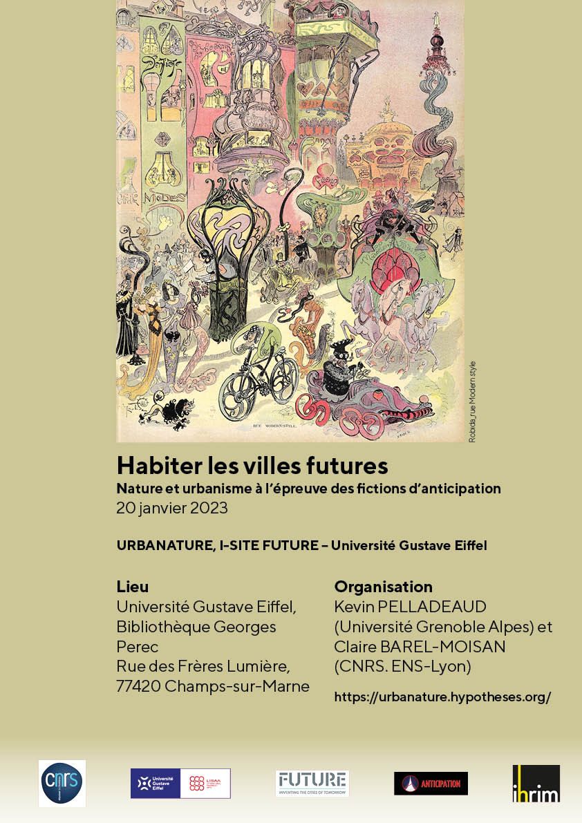 Habiter les villes futures. Nature et urbanisme à l'épreuve des fictions d'anticipation (Université Gustave Eiffel)