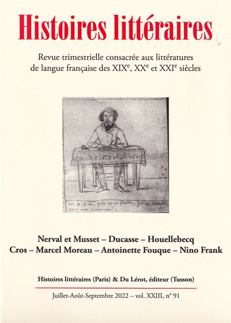 Histoires Littéraires n° 91