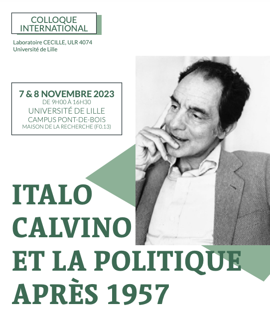 Calvino et la politique après 1957 (Lille)