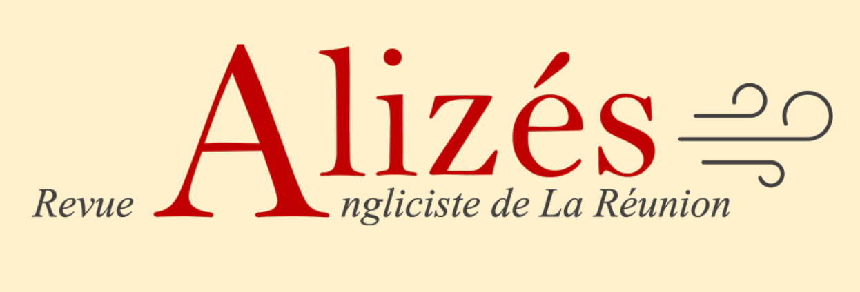 Alizés, Revue Angliciste de La Réunion, n° 43 : 