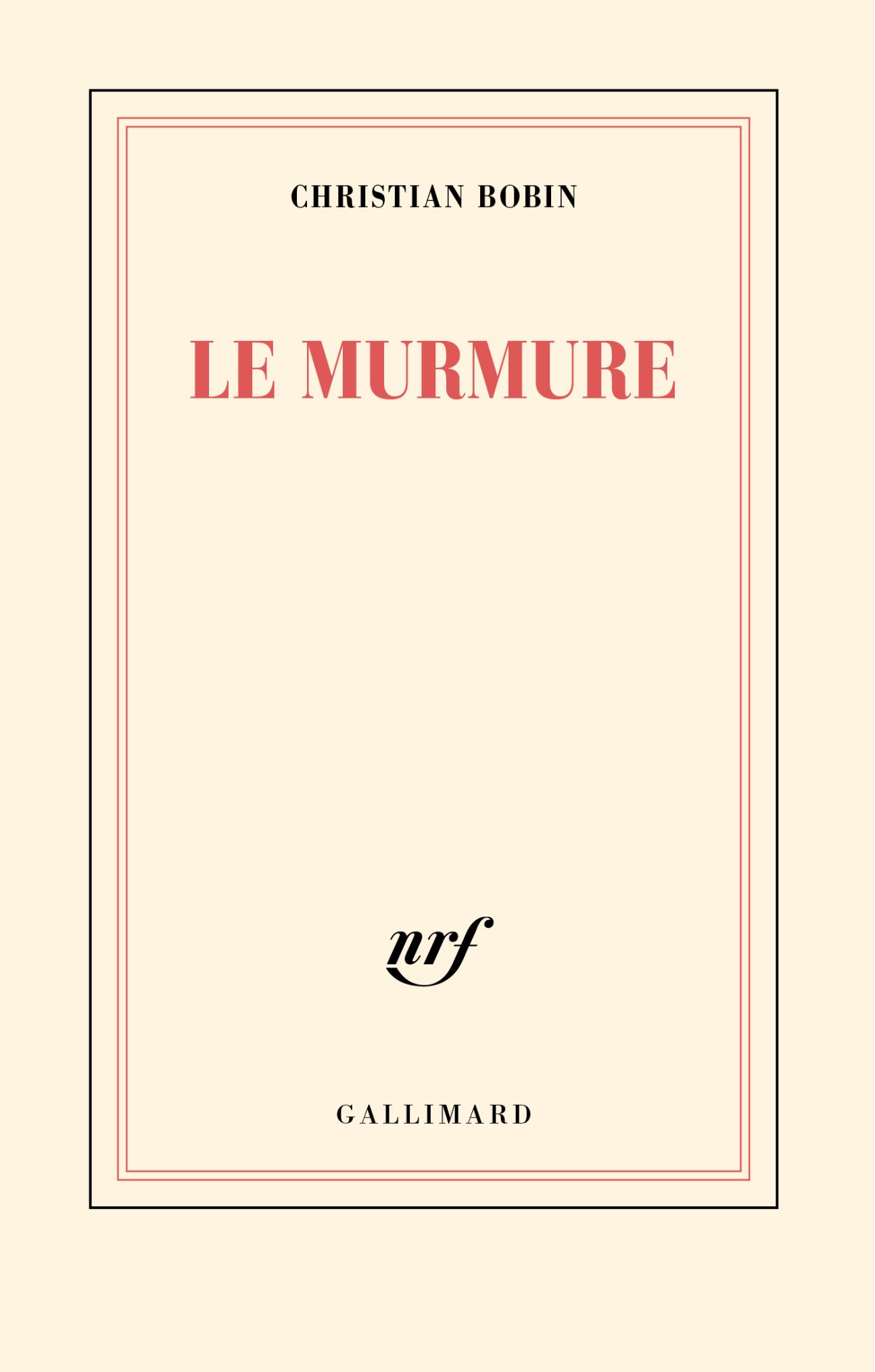 Christian Bobin, Le murmure