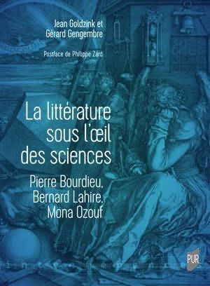 Séminaire Littérature et Poétique comparées : Littérature et sciences humaines et sociales, avec Gérard Gengembre, Jean Goldzink et Mona Ozouf (Nanterre)