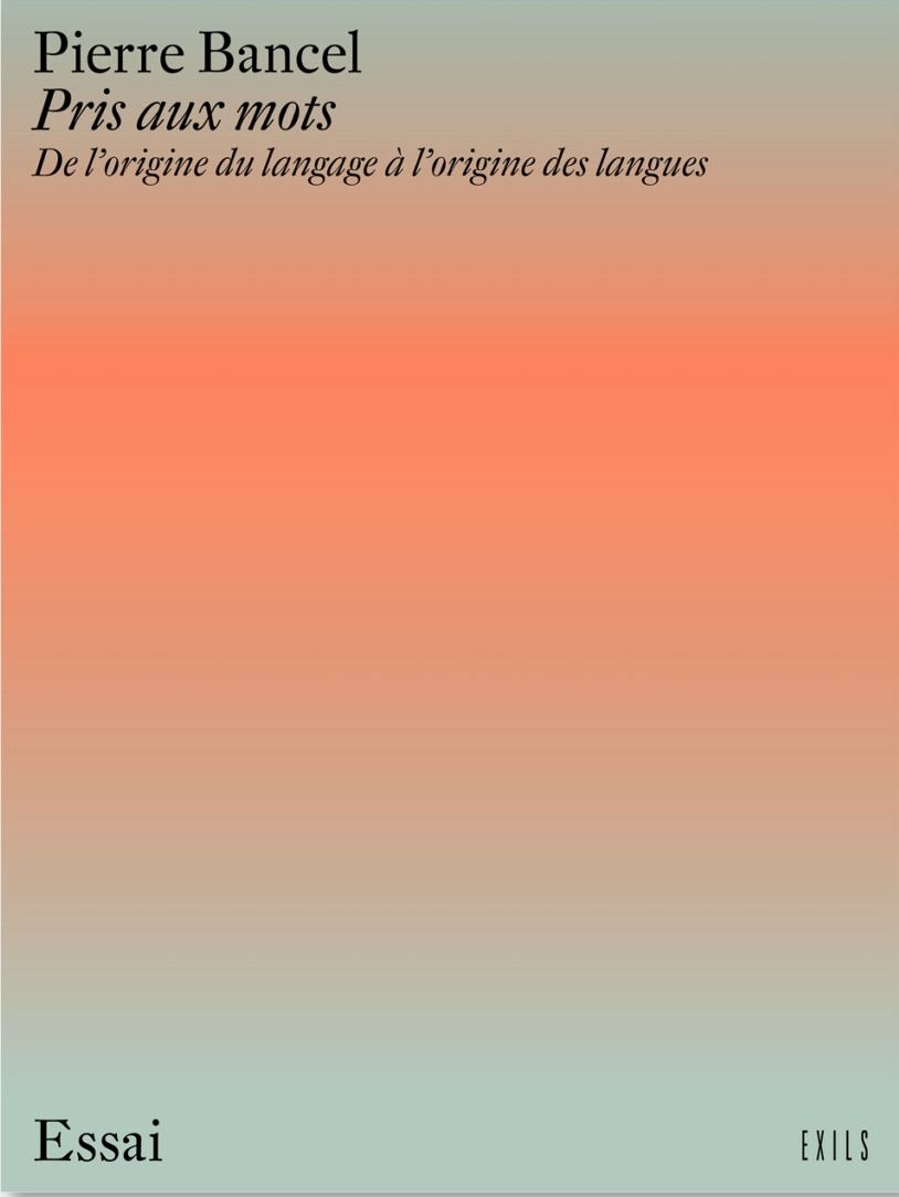 Pierre Bancel, Pris aux mots. De l'origine du langage à l'origine des langues