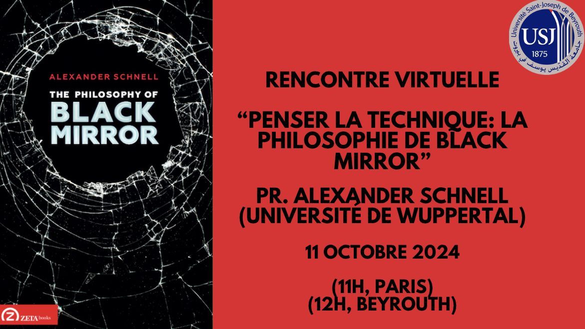 La philosophie de Black Mirror : rencontre avec Prof. Alexander Schnell