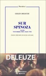 Gilles Deleuze, Sur Spinoza. Cours novembre 1980-mars 1981