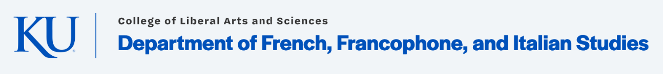 Master et Doctorat en études françaises et francophones (University of Kansas)