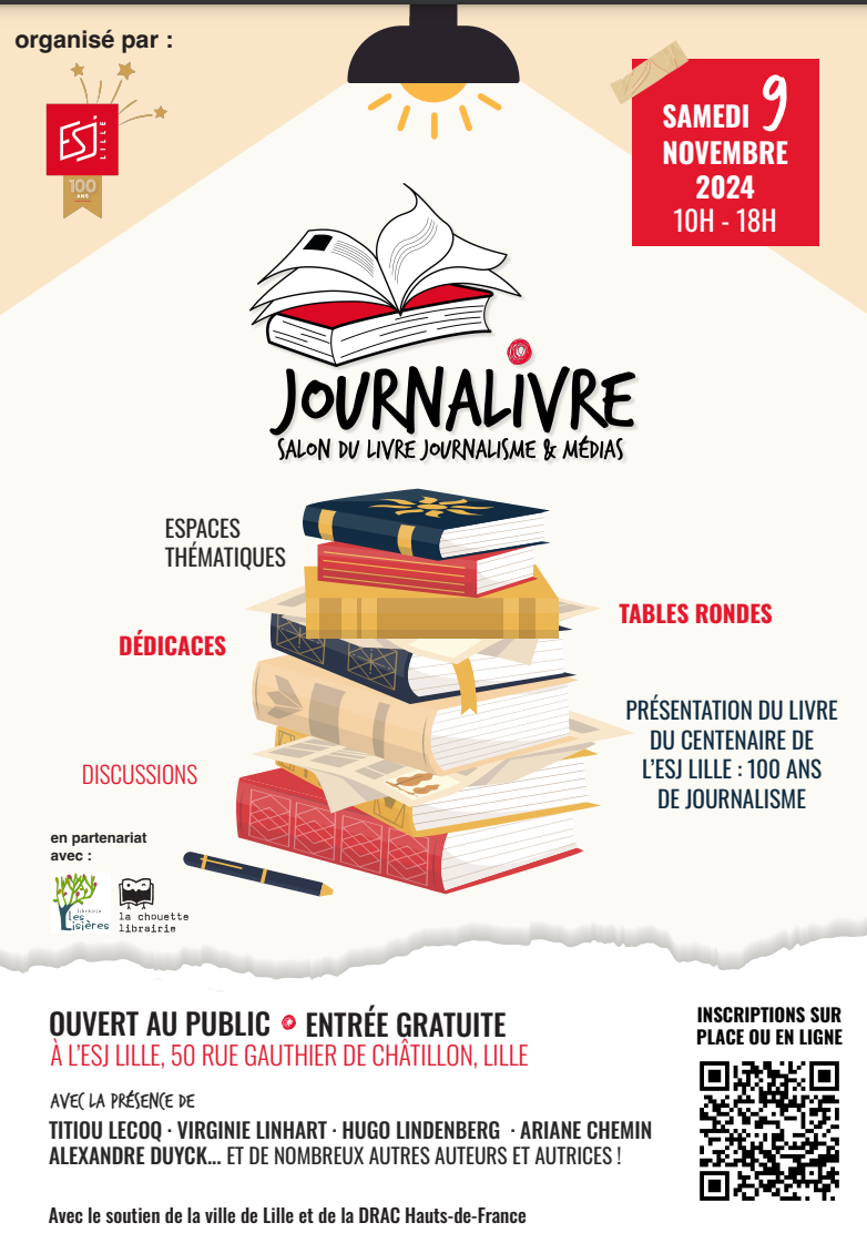 Journalivre. Salon du livre journalisme et médias (Lille)