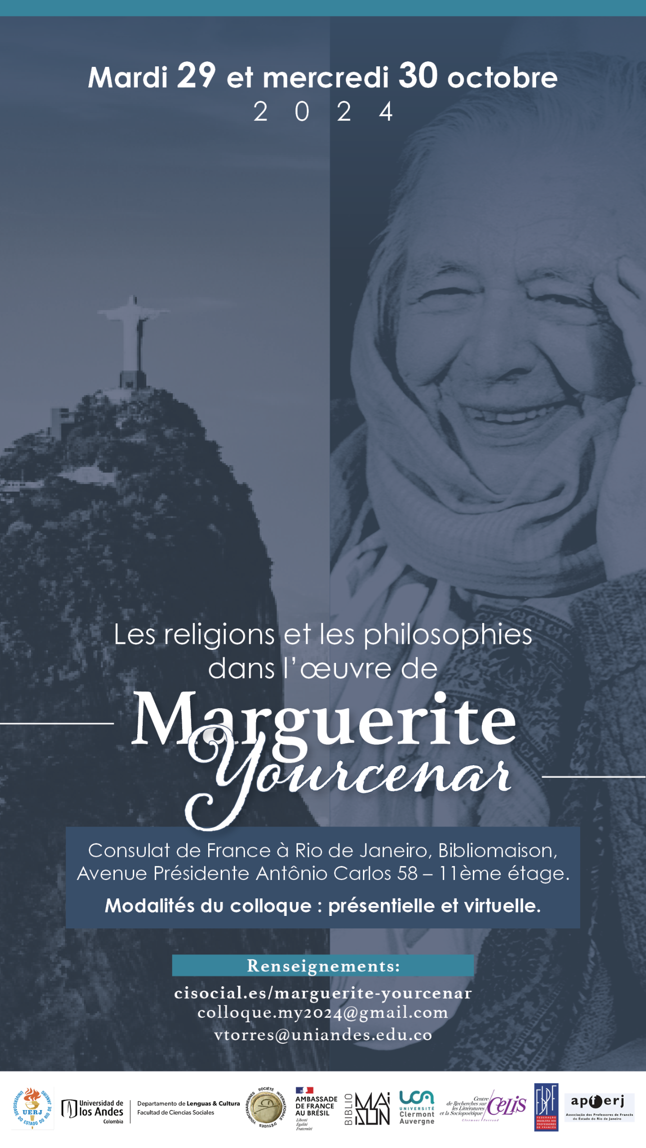 Les religions et les philosophies dans l’œuvre de Marguerite Yourcenar (Rio de Janeiro, Brésil)