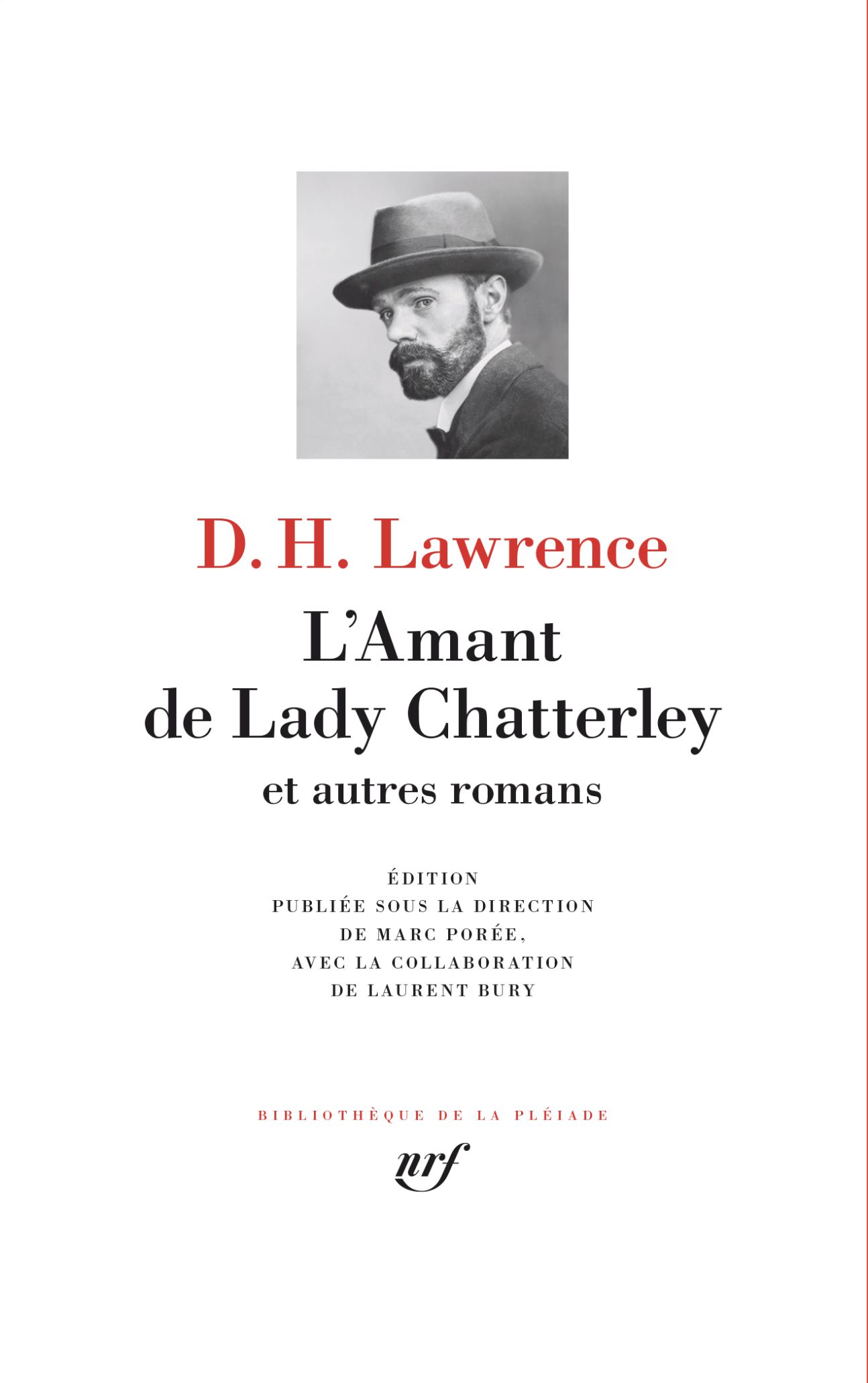 D.H. Lawrence, L'Amant de Lady Chatterley et autres romans