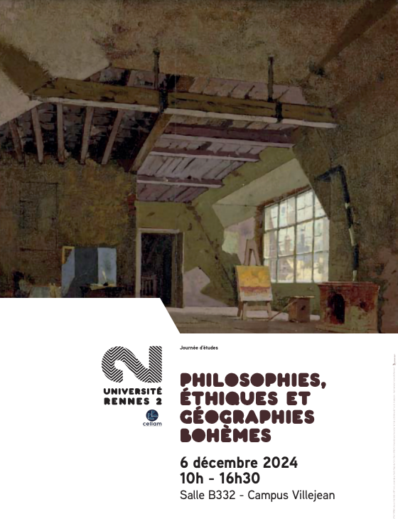 Philosophies, éthiques et géographies bohèmes (Université Rennes 2)