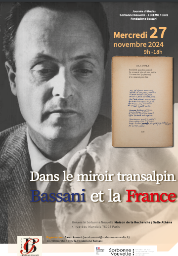 Dans le miroir transalpin. Bassani et la France (Sorbonne nouvelle)