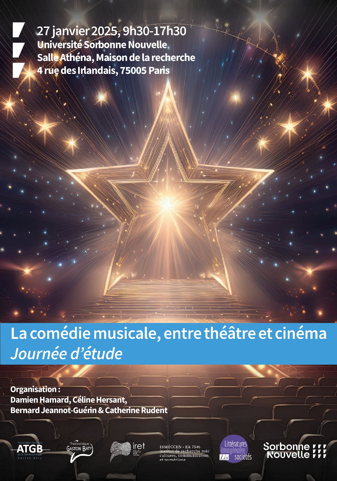 La comédie musicale, entre théâtre et cinéma (Sorbonne nouvelle)