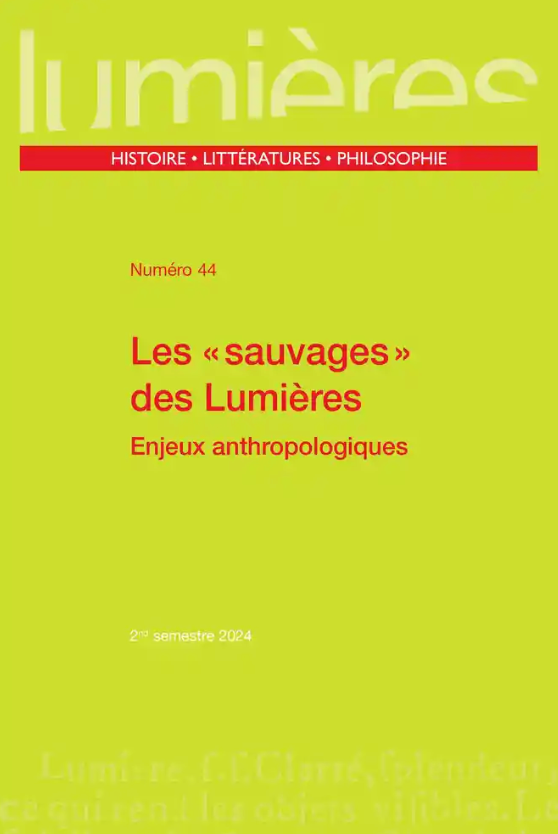 Lumières, 2024/2, n° 44 : 