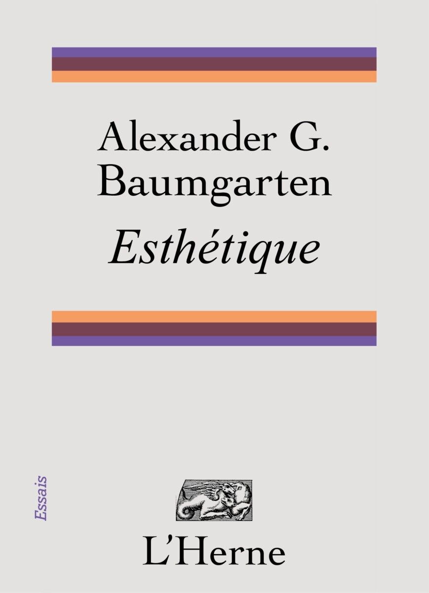 Alexander Baumgarten, Esthétique