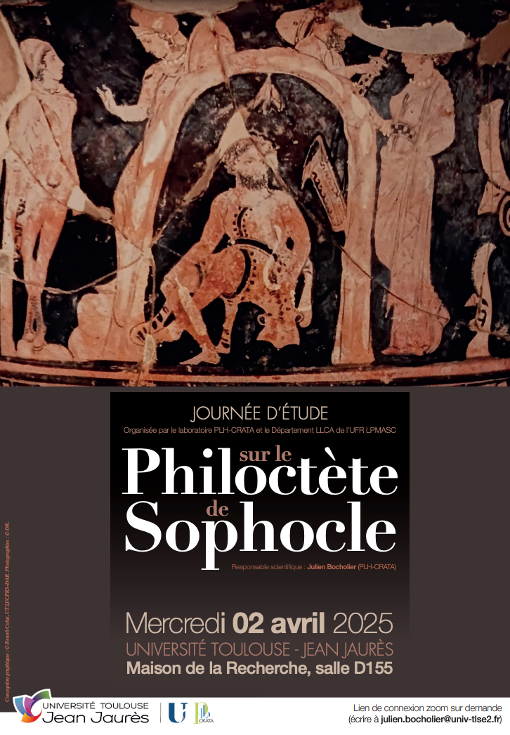 Journée d'étude et d'agrégation sur le Philoctète de Sophocle (Toulouse & en ligne)